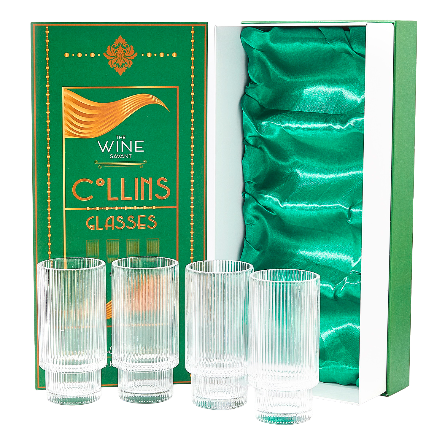 Set Of 4 Twist Glasses - Art of Living - Home