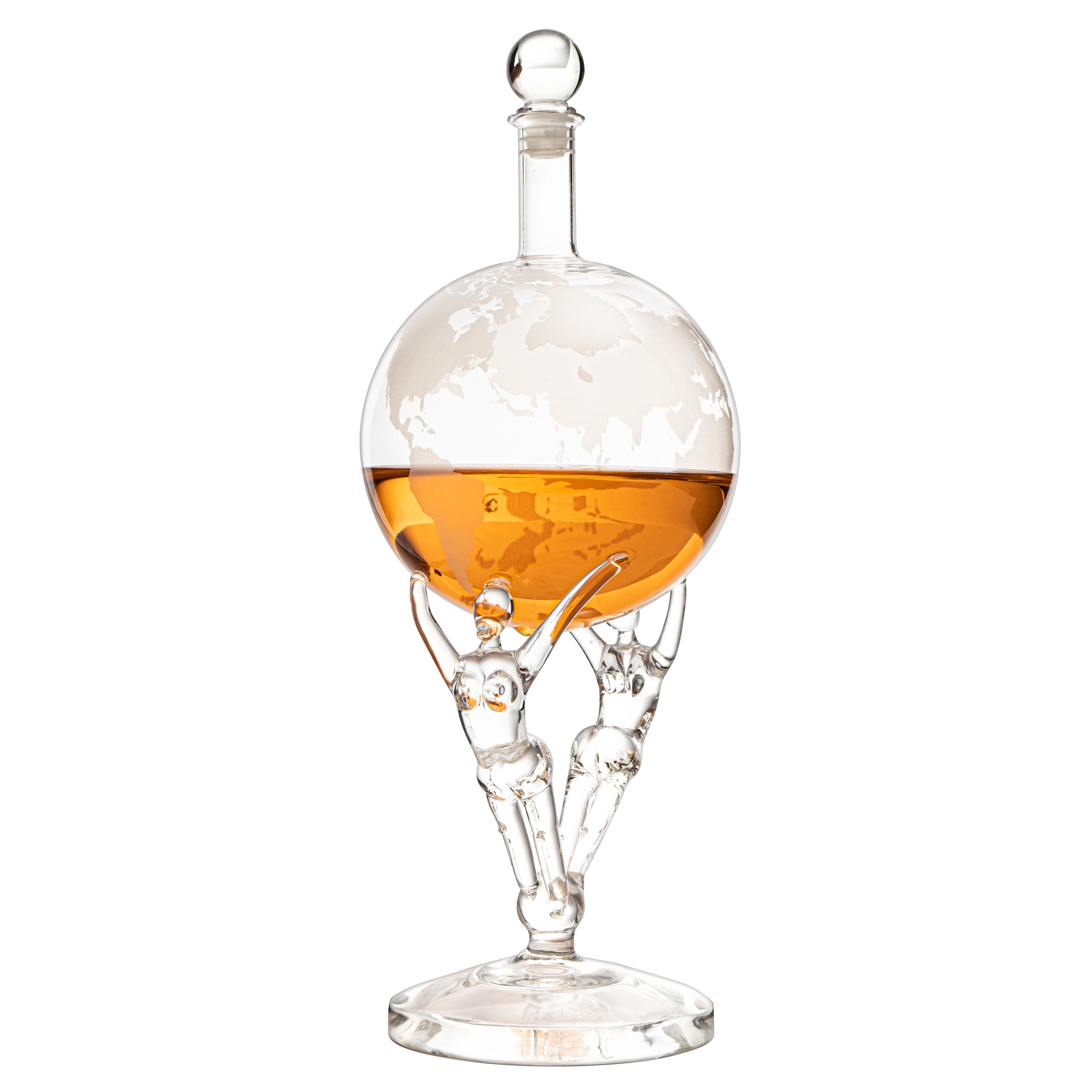 Love Crystal Decanter, For Wine & Whiskey The Wine Savant - 12