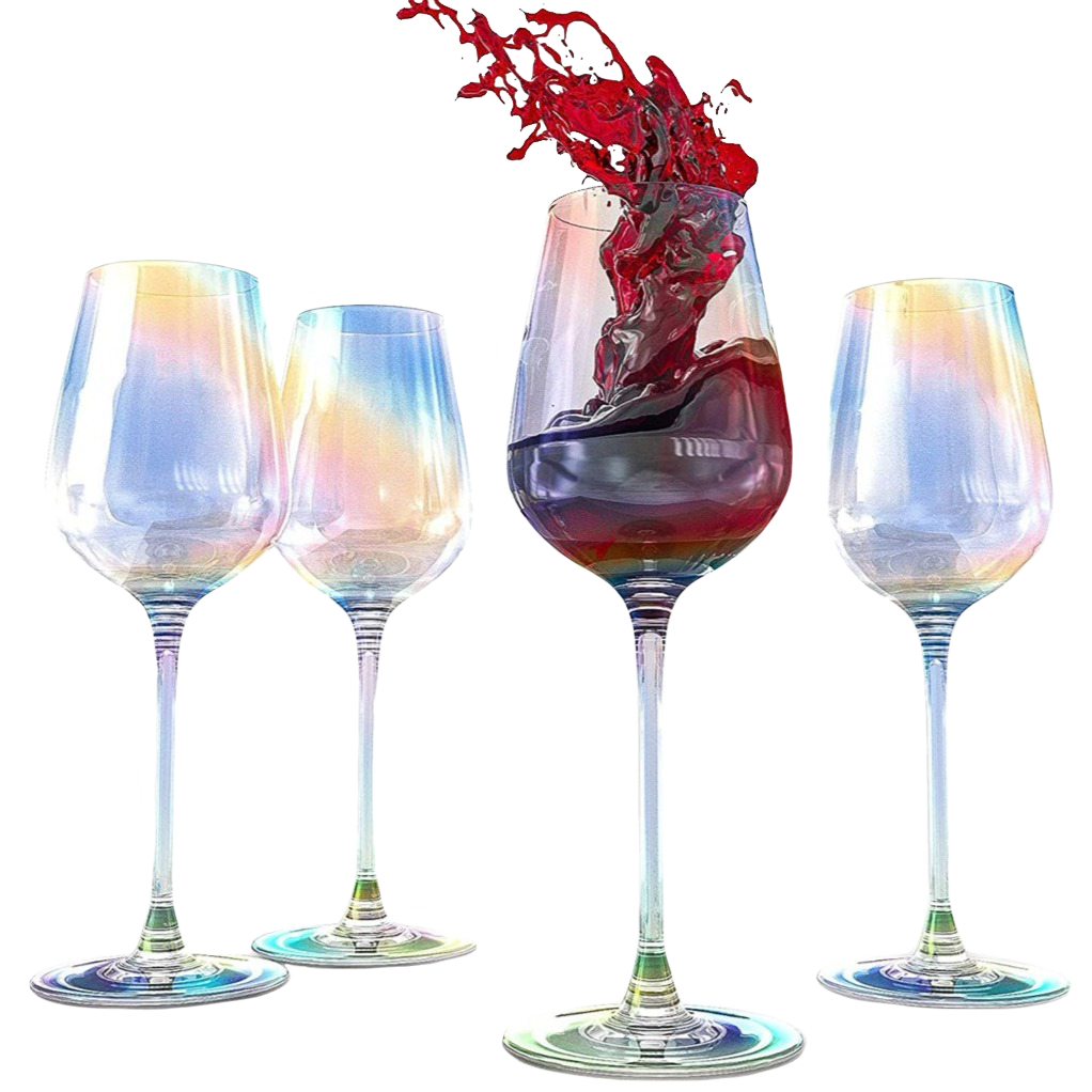 Good Girls Iridescent Wine Glass