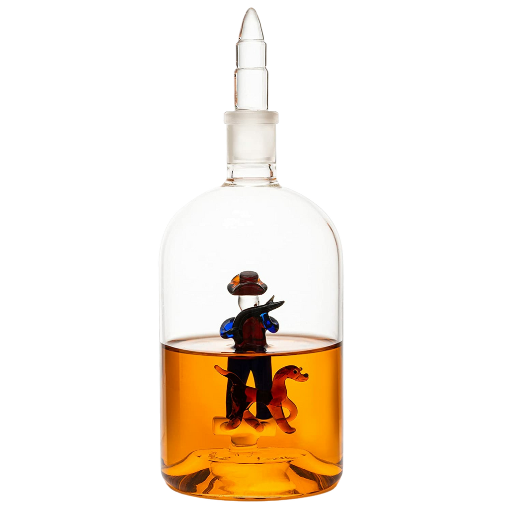 Swordfish & Sailfish Wine &Whiskey Decanter Dispenser and 4  Liquor Glasses - Fishing & Boat Decanter & Glass Set - Fishing Gifts for Men  Bourbon & Scotch Decanter for Alcohol 