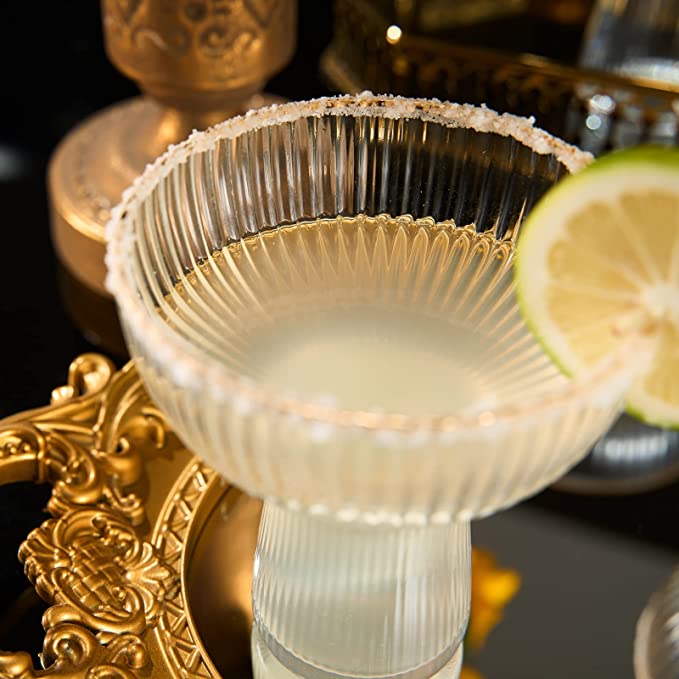 Stemless Margarita Glass – Set of 4 - Luxury Hand