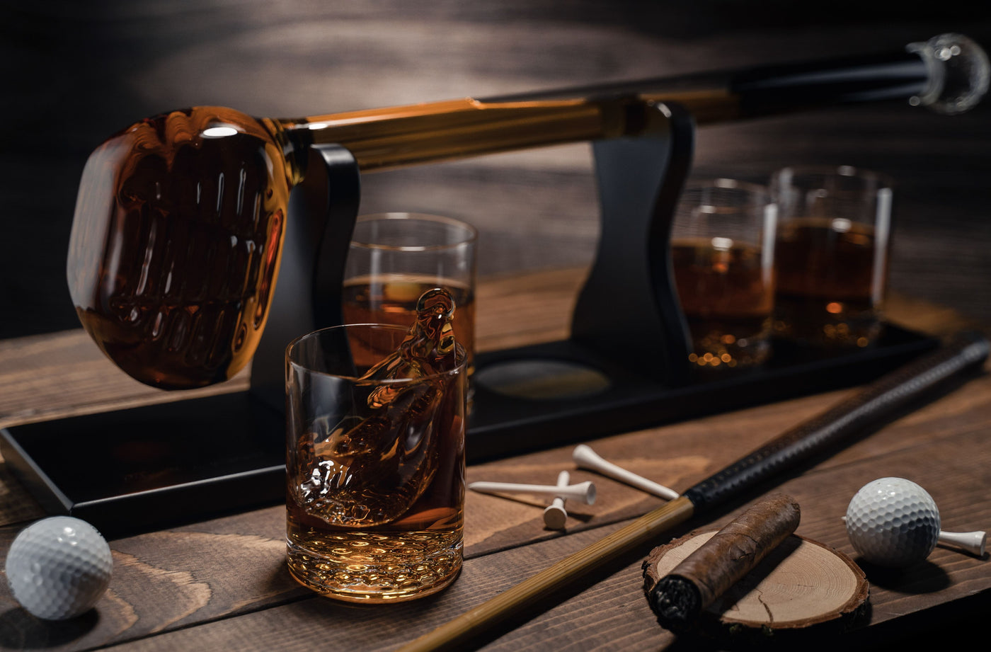 Whiskey and Wine Decanter and Glasses – The Wine Savant