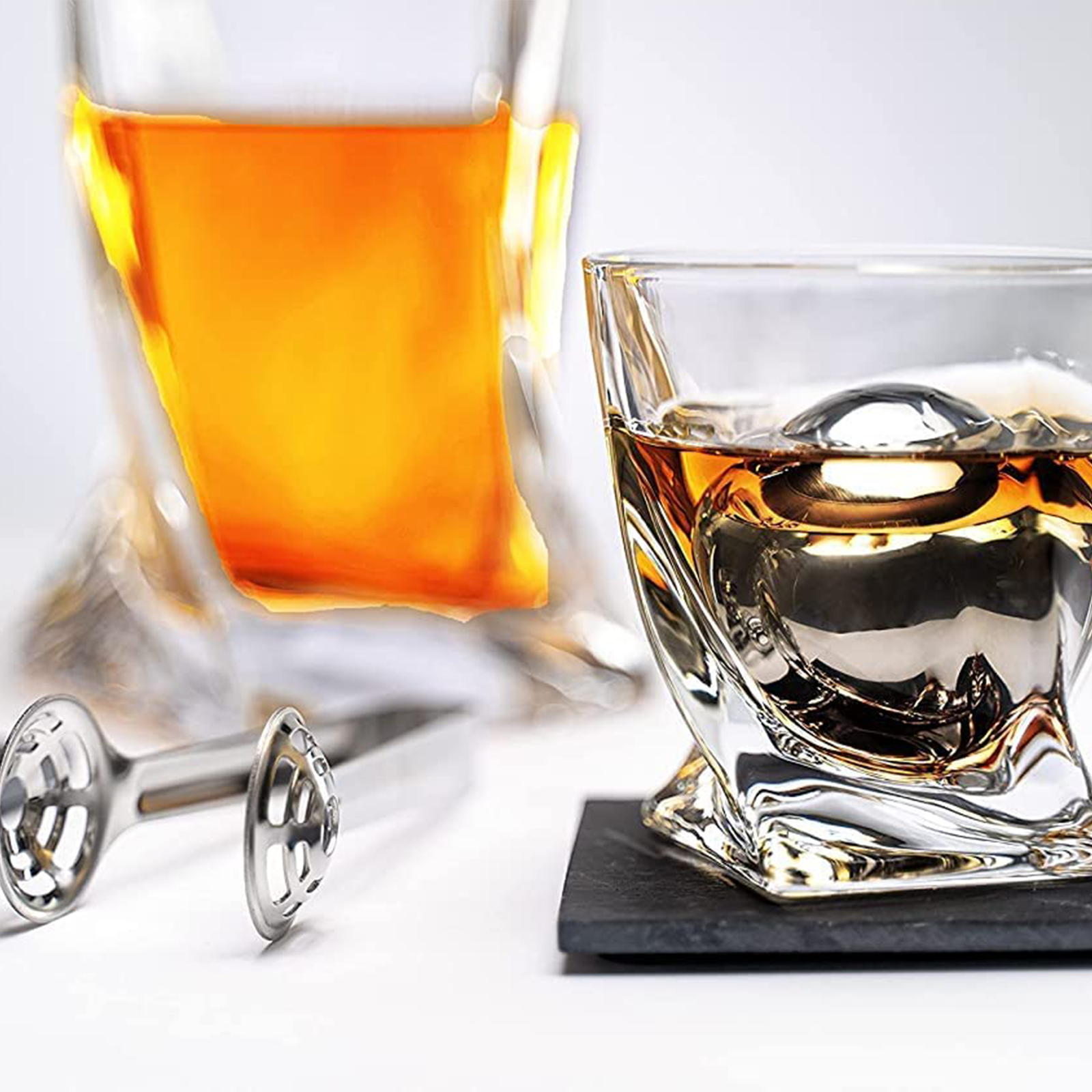 Kentucky Bourbon Trail Decanter Whiskey Glass Gift Set