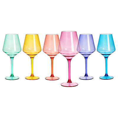 Colored Stemless Wine Glasses, 18 Oz Large Rainbow Wine Glasses, Stemless  Goblet Beverage Cups with …See more Colored Stemless Wine Glasses, 18 Oz