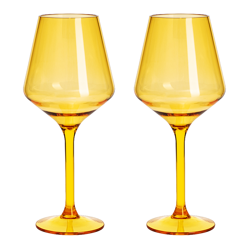  Shatterproof Tritan Stemmed Fancy Wine Glasses Goblets