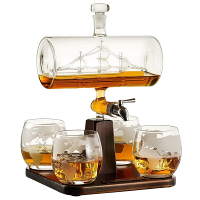 Hand blown glass horizontal (Penis and Ball shaped) Decanter w/ cork $235  (firm) : r/WTFgaragesale