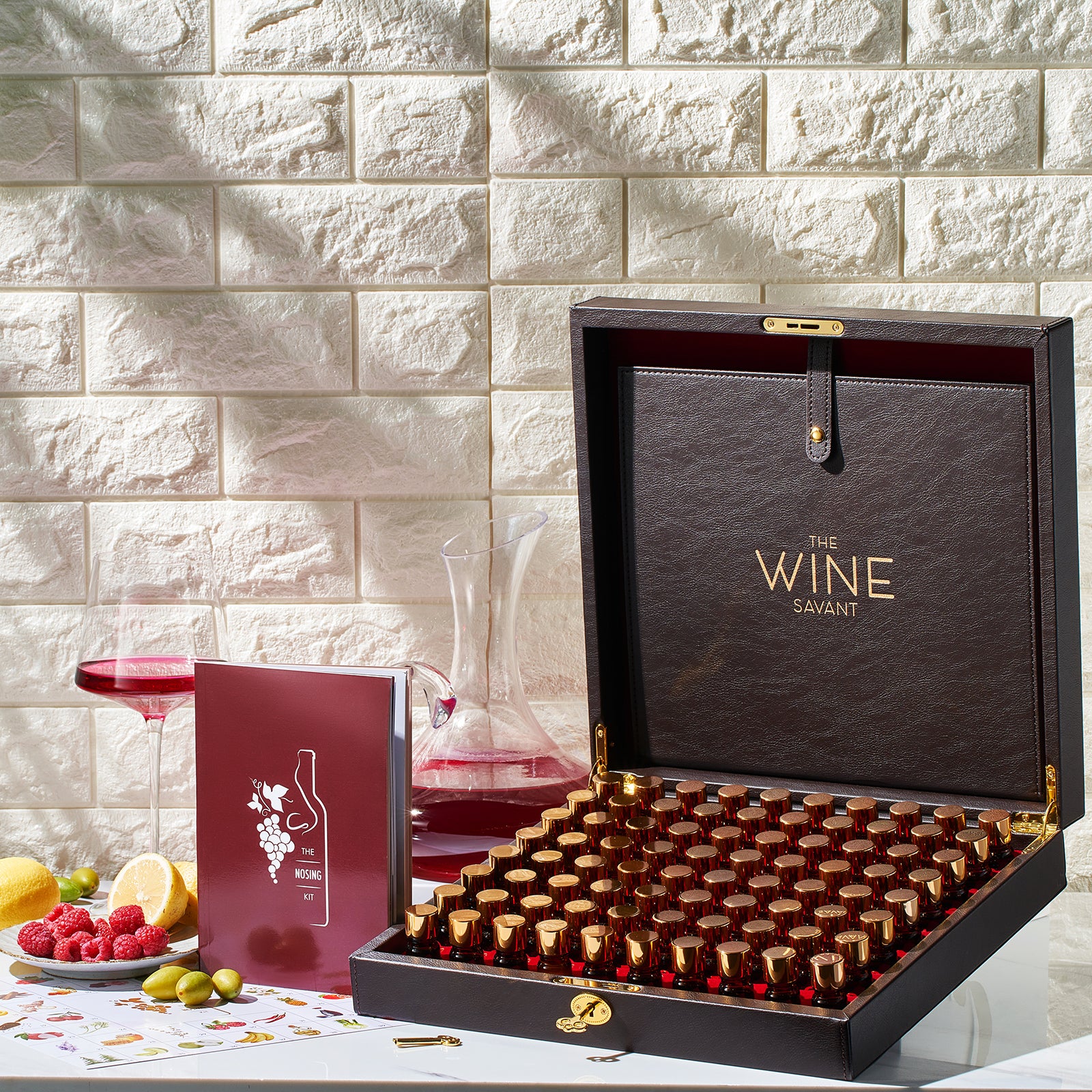 Sommelier Wine Aroma Kit - The Nosing Kit by The Wine Savant - Master