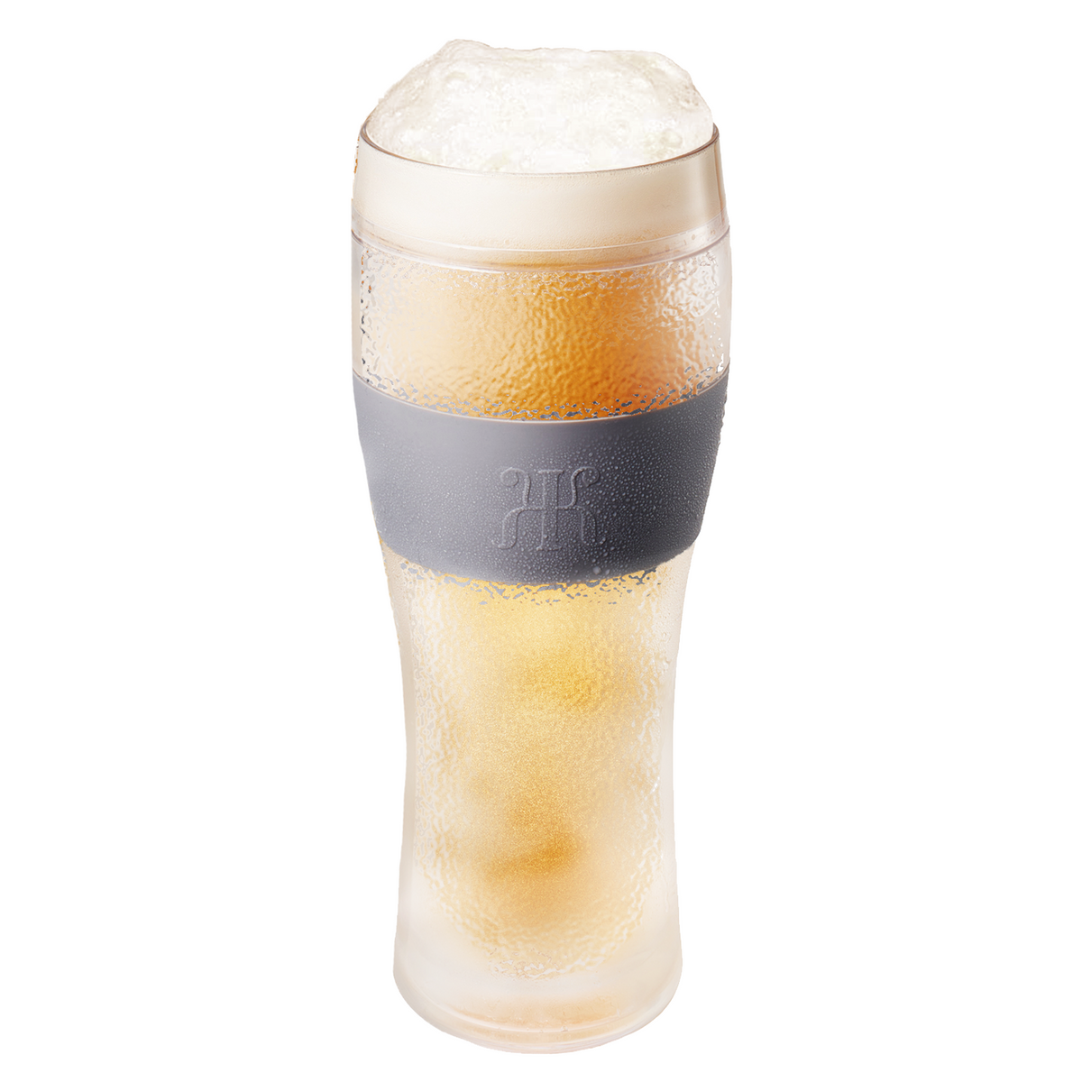 Unbreakable Double Wall Insulated Freezable Beer Glasses SINGLE La