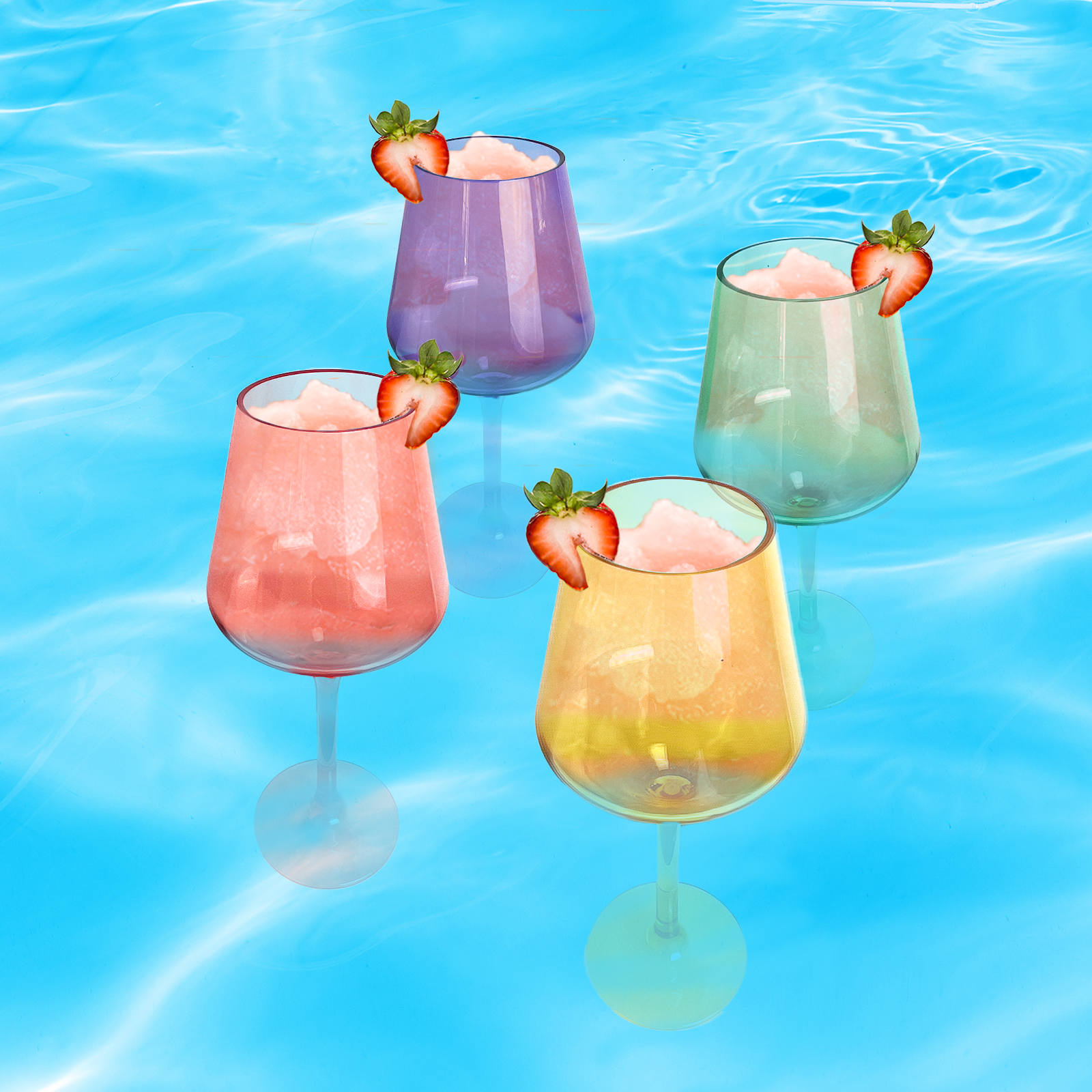 5 Best Floating Wine Glasses - Wine Glasses That Float In Pool, Hot Tubs,  or Bath