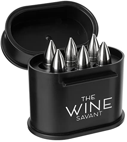 The Wine Savant Bullet Whiskey Chillers Stones - Gold - 54 requests