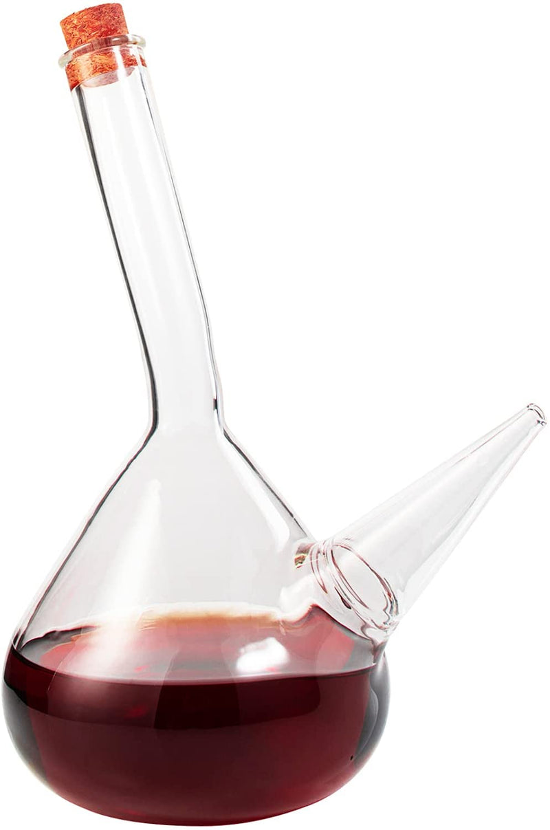 Love Crystal Decanter, For Wine & Whiskey The Wine Savant - 12 Tall 