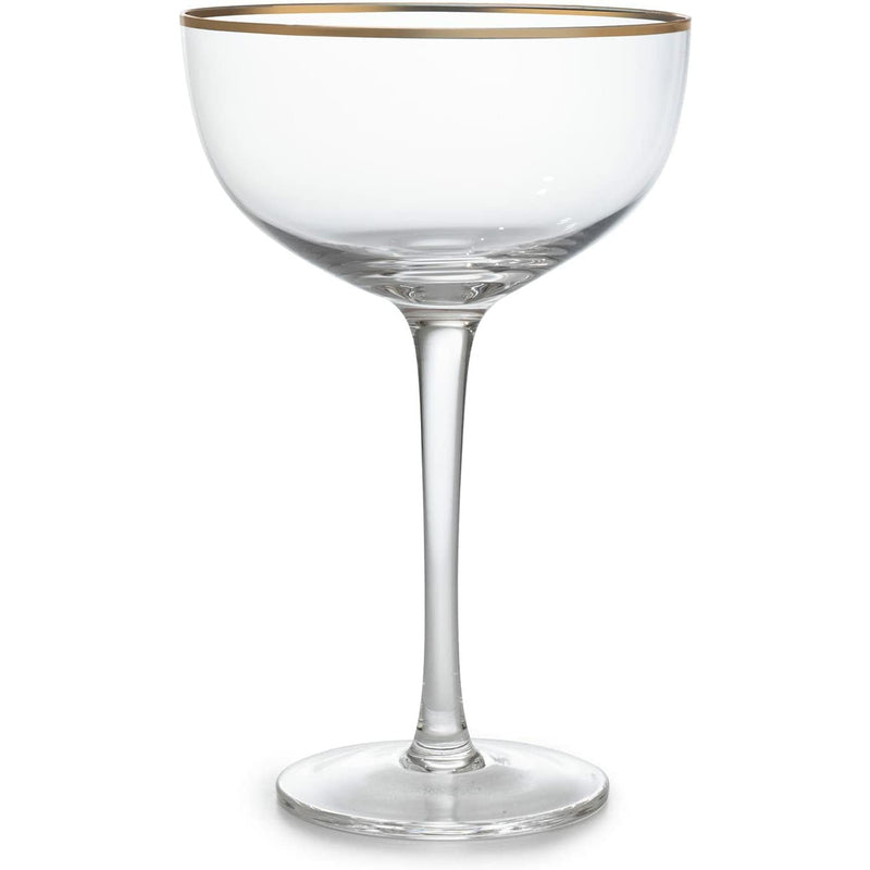 Gatsby Champagne Coupe Glasses, Set of 2 - On Sale - Bed Bath & Beyond -  19215327