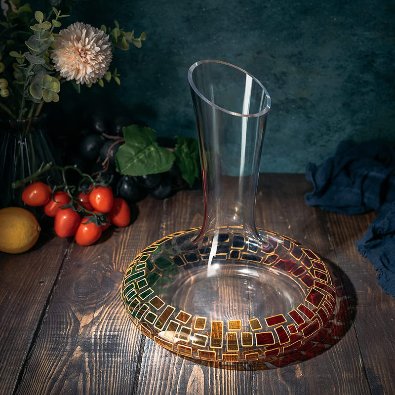 The Wine Savant Artisanal Hand Painted Renaissance Romantic Stain-glassed  Windows Wine Glasses Set o…See more The Wine Savant Artisanal Hand Painted