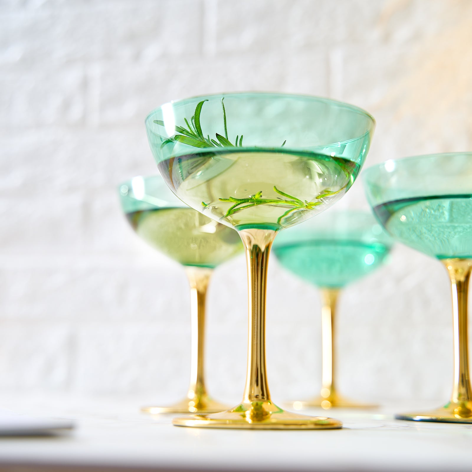 The Wine Savant - Art Deco Colored Crystal Stemless Wine Glass